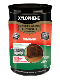 XYLOPHÈNE - Traitement bois intérieur meubles/objets/parquets - Anti  Insectes - Traitement Préventif et Curatif - Incolore - 0,5L - droguerie  gambetta